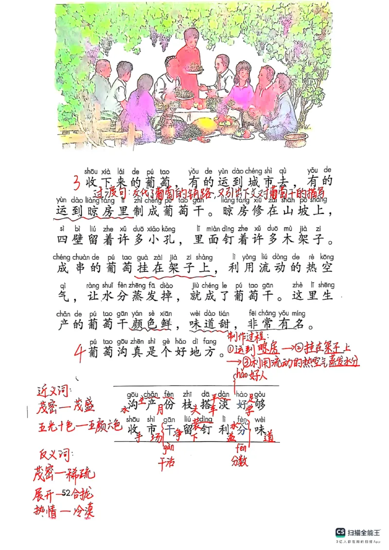 二上语文笔记(1)(3)(1)_小学1-6年级常用的上册资源汇总_二年级上册资料(1)