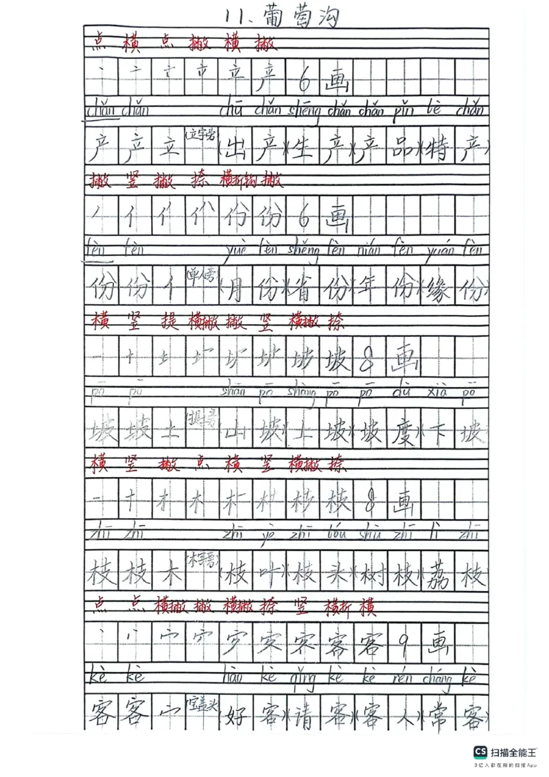 二上语文笔记(1)(3)(1)_小学1-6年级常用的上册资源汇总_二年级上册资料(1)