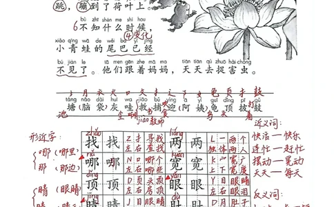 二上语文笔记(1)(3)(1)_小学1-6年级常用的上册资源汇总_二年级上册资料(1)
