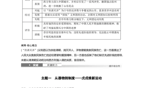 板块二　第六单元　第16讲　挽救民族危亡的斗争_07高考历史_2025年新高考资料_一轮复习_2025高考大一轮复习讲义+课件精准备考2025年新高三历史一轮复习备课课件（完结）