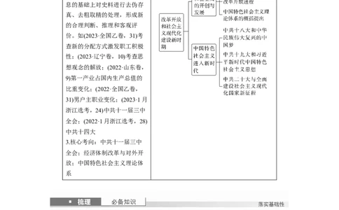 板块三　第十单元　第27讲　改革开放和社会主义现代化建设新时期_07高考历史_2025年新高考资料_一轮复习_2025高考大一轮复习历史（人教版）_配套word版文档板块一第2单元&mdash;板块四