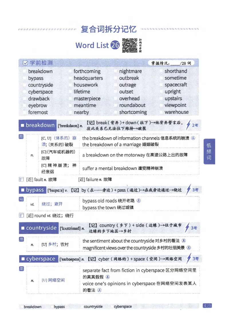 27考研《词汇闪过》正册_27考研真题_考研英语一、二真题+解析（1994-2026）_考研词汇默写本合集_02.词汇闪过