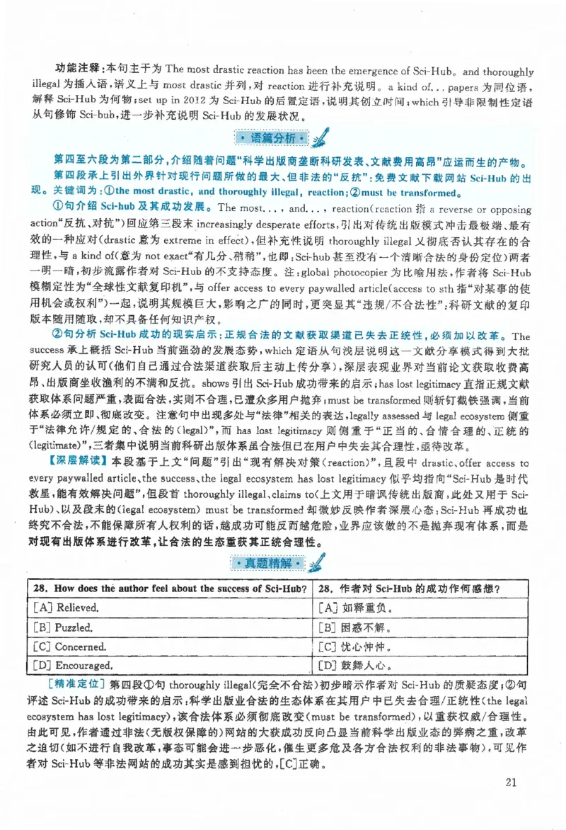 2020年考研英语一真题解析_27考研真题_考研英语一、二真题+解析（1994-2026）_0.考研英语一真题与解析（1980-2026）_2.2010-2024年英语一真题及解析_2010-2023答案解析