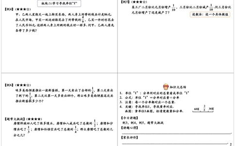 分数应用题_奥数专题合集_H004五年级奥数年卡竞赛班60讲张新刚mp4+pdf_第15讲分数应用题