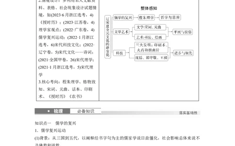 板块一　第四单元　第10讲　辽宋夏金元的文化_07高考历史_2025年新高考资料_一轮复习_2025高考大一轮复习讲义+课件精准备考2025年新高三历史一轮复习备课课件（完结）_496