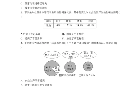 板块一　第三单元　阶段贯通3　魏晋至隋唐时期_07高考历史_2025年新高考资料_一轮复习_2025高考大一轮复习讲义+课件精准备考2025年新高三历史一轮复习备课课件（完结）_318