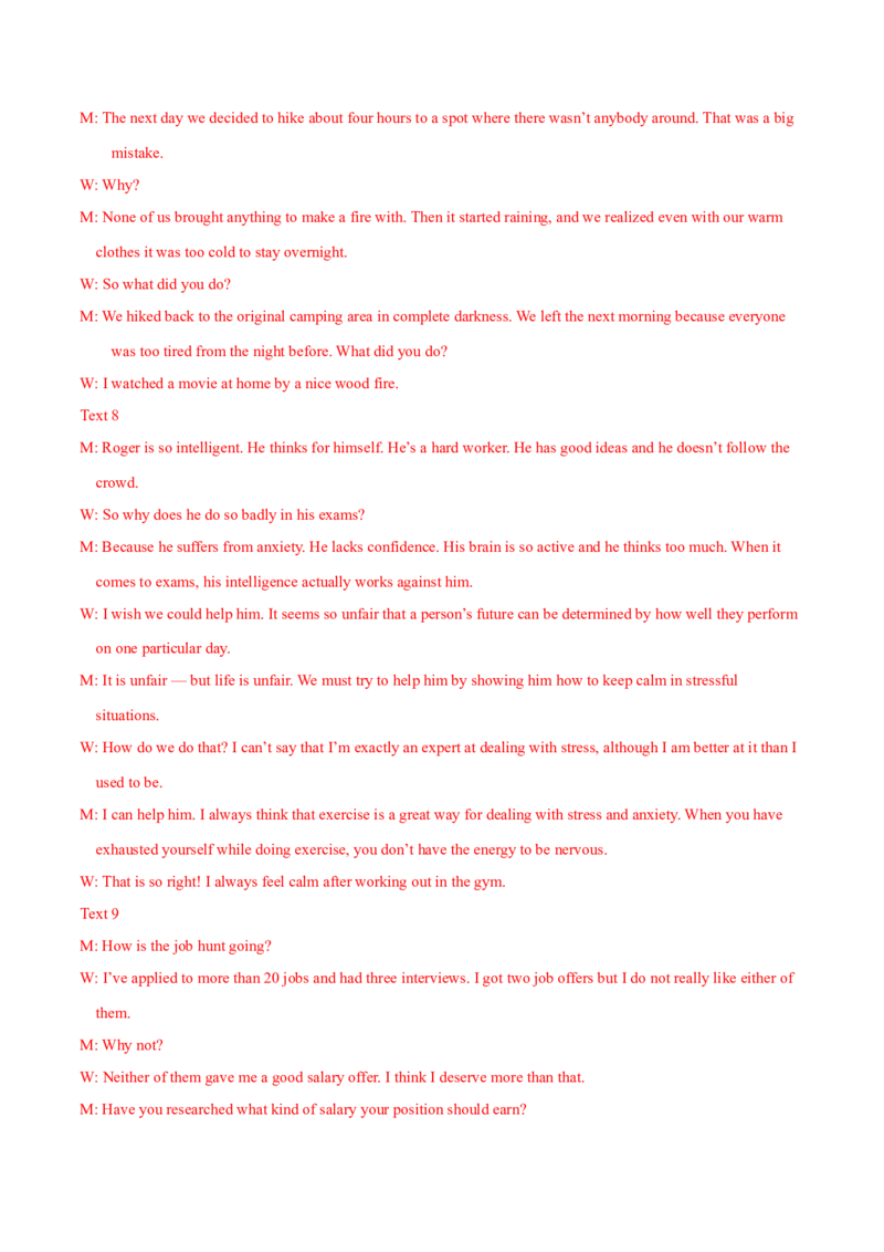 模块三模拟检测&mdash;2022年高考英语一轮复习讲练测(新高考&bull;江苏)(解析)_03高考英语_新高考复习资料_2022年新高考资料_2022年新高考英语一轮复习