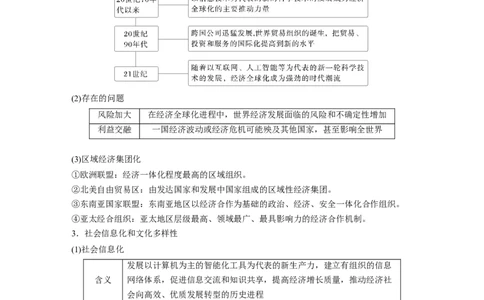 板块四　第十八单元　第62讲　当代世界发展的特点与主要趋势_07高考历史_2025年新高考资料_一轮复习_2025高考大一轮复习历史（通史版）_学生用书Word版文档全书_大一轮复习讲义
