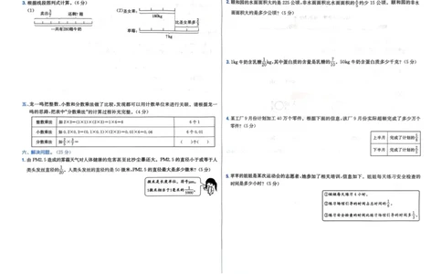 六年级数学上册人教版25秋《黄冈小状元作业本》学业质量测评_小学1-6年级《黄冈小状元》含测评卷和作业本_「1-6年级数学上册人教版黄冈小状元作业本》」含测评卷+答案