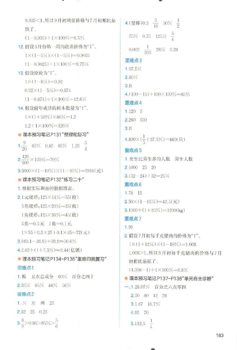 六年级数学人教版上册25秋《一本课本预习笔记》_语数英1-6年级《一本课本预习笔记》_数学人教版上册_六年级数学人教版上册25秋《一本课本预习笔记》(1)