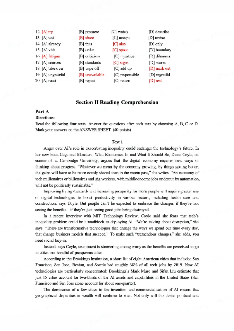 2024年英语二真题解析_27考研真题_考研英语一、二真题+解析（1994-2026）_考研英语真题阅读手译本_真题解析_英二_2010-2025考研英语解析