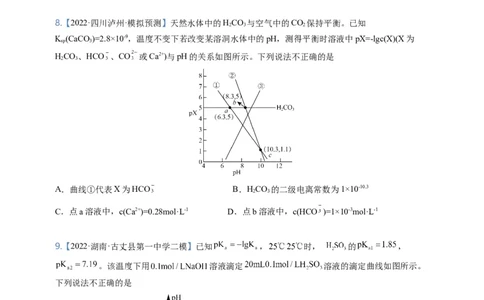 点击09『动静两相依』水溶液中的离子反应与平衡--2023年高考化学热点&middot;重点&middot;难点（全国通用）（测试版）_05高考化学_通用版（老高考）复习资料_2023年复习资料_专项复习