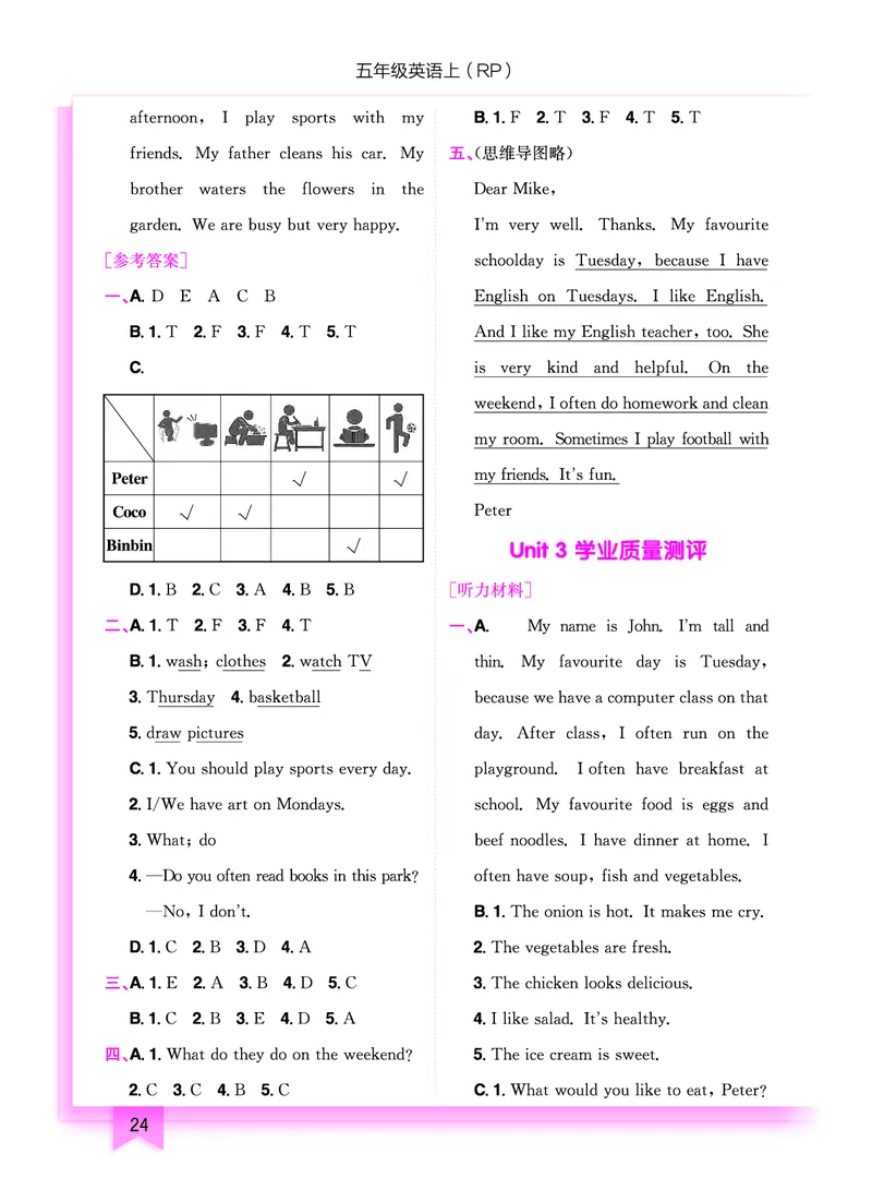 五上作业本-英语RP_小学1-6年级《黄冈小状元》含测评卷和作业本_25秋黄冈小状元作业本3-6英语人教版