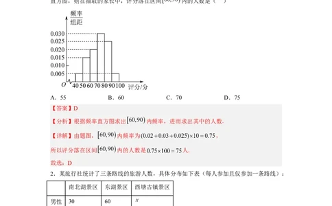 第01讲统计（练）-2023年高考数学一轮复习讲练测（全国通用）（解析版）_02高考数学_通用版（老高考）复习资料_2023年复习资料_一轮复习_2023年高考数学一轮复习讲练测（全国通用）