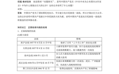板块二　第九单元　第28讲　中华民族的抗日战争_07高考历史_2025年新高考资料_一轮复习_2025高考大一轮复习讲义+课件精准备考2025年新高三历史一轮复习备课课件（完结）_422
