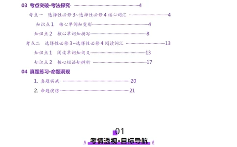 第03讲单词+短语（选择性必修三~选择性必修四）重点易考单词变形+词义辨析（讲义）（解析版）_03高考英语_新高考复习资料_2025年新高考复习_词汇