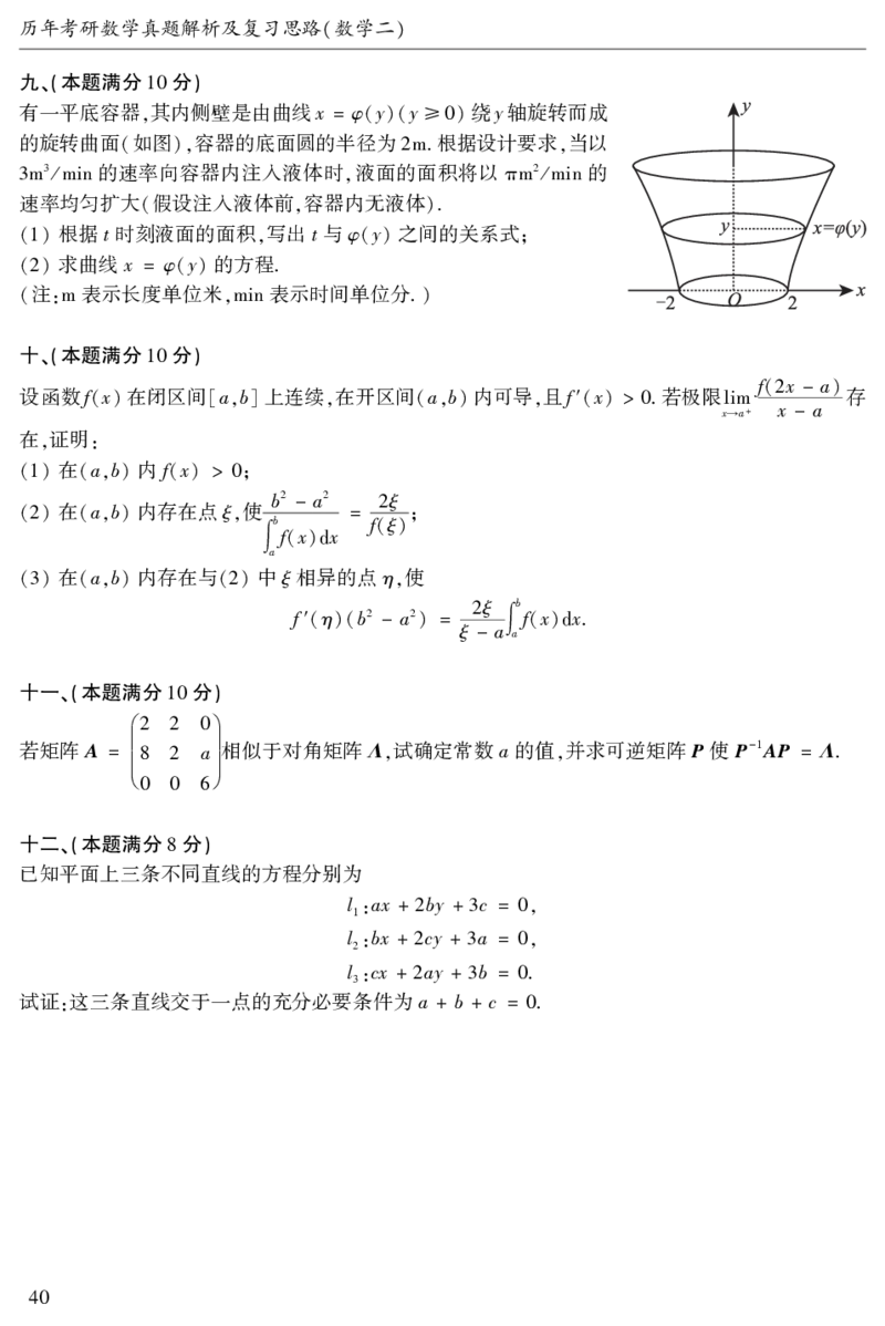 2003年数二真题答案速查公众号&ldquo;考研小舟&rdquo;持续更新中公众号：考研小舟_27考研真题_考研数学一、二、三历年真题+考研数学资料（1994-2026）_考研数学真题（1987-2026）_数学二