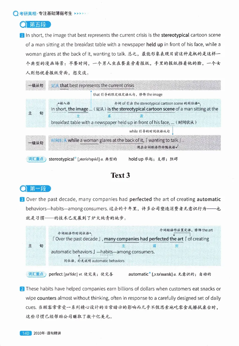 真题解析篇（一）逐句精讲英语(二）2007-2016_压缩_27考研真题_考研英语一、二真题+解析（1994-2026）_02.考研真相_2027《考研真相》（英二）