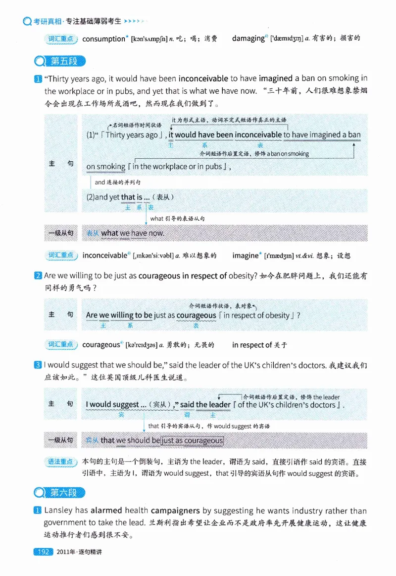 真题解析篇（一）逐句精讲英语(二）2007-2016_压缩_27考研真题_考研英语一、二真题+解析（1994-2026）_02.考研真相_2027《考研真相》（英二）