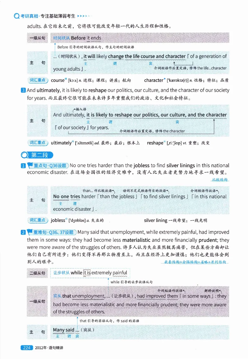 真题解析篇（一）逐句精讲英语(二）2007-2016_压缩_27考研真题_考研英语一、二真题+解析（1994-2026）_02.考研真相_2027《考研真相》（英二）