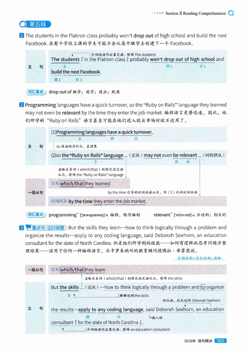 真题解析篇（一）逐句精讲英语(二）2007-2016_压缩_27考研真题_考研英语一、二真题+解析（1994-2026）_02.考研真相_2027《考研真相》（英二）