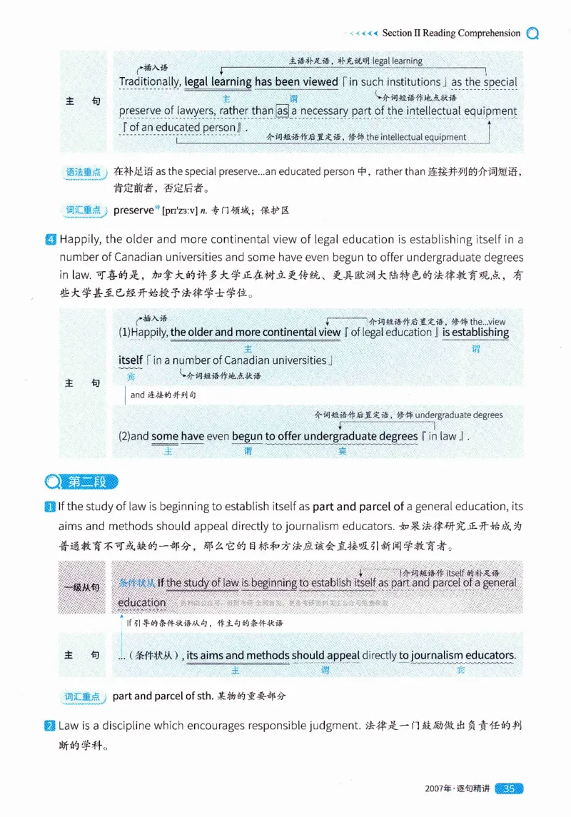 真题解析篇（一）逐句精讲英语(二）2007-2016_压缩_27考研真题_考研英语一、二真题+解析（1994-2026）_02.考研真相_2027《考研真相》（英二）
