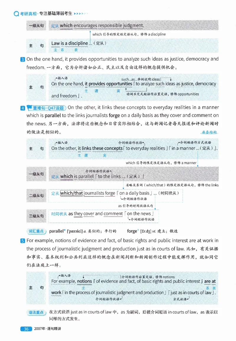真题解析篇（一）逐句精讲英语(二）2007-2016_压缩_27考研真题_考研英语一、二真题+解析（1994-2026）_02.考研真相_2027《考研真相》（英二）