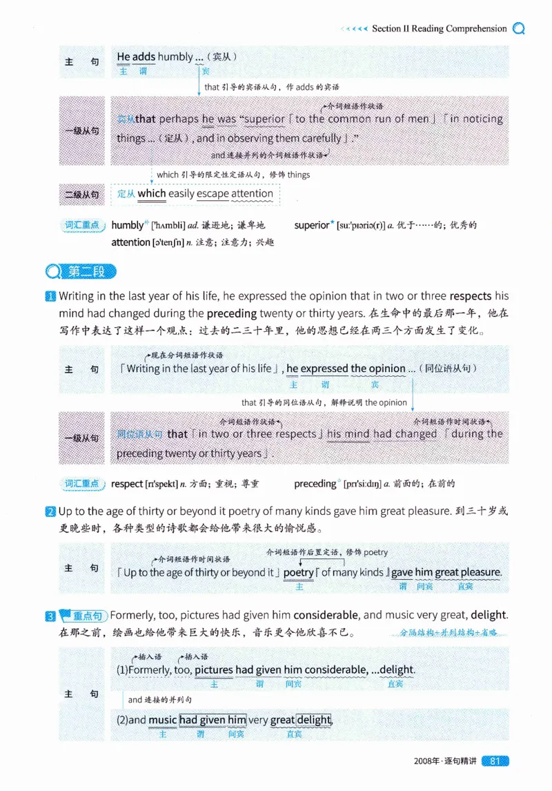 真题解析篇（一）逐句精讲英语(二）2007-2016_压缩_27考研真题_考研英语一、二真题+解析（1994-2026）_02.考研真相_2027《考研真相》（英二）
