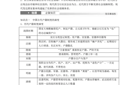 版块五　第十六单元　第57讲　中西方的基层治理与社会保障_07高考历史_2025年新高考资料_一轮复习_2025高考大一轮复习讲义+课件精准备考2025年新高三历史一轮复习备课课件（完结）_5