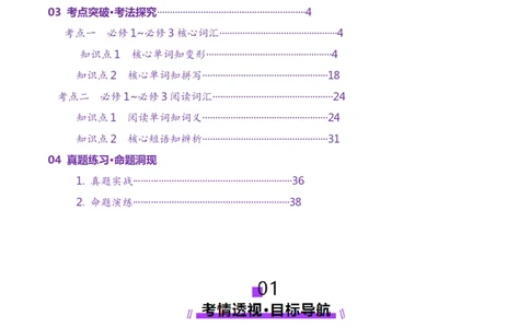 第01讲单词+短语（必修1~必修3）重点易考单词变形+词义辨析（讲义）（解析版）_03高考英语_新高考复习资料_2025年新高考复习_词汇