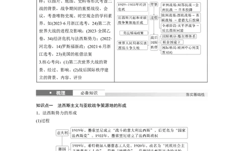 板块四　第十七单元　第57讲　第二次世界大战与战后国际秩序的形成_07高考历史_2025年新高考资料_一轮复习_2025高考大一轮复习历史（通史版）_配套word版文档板块一第2单元&mdash;板块四