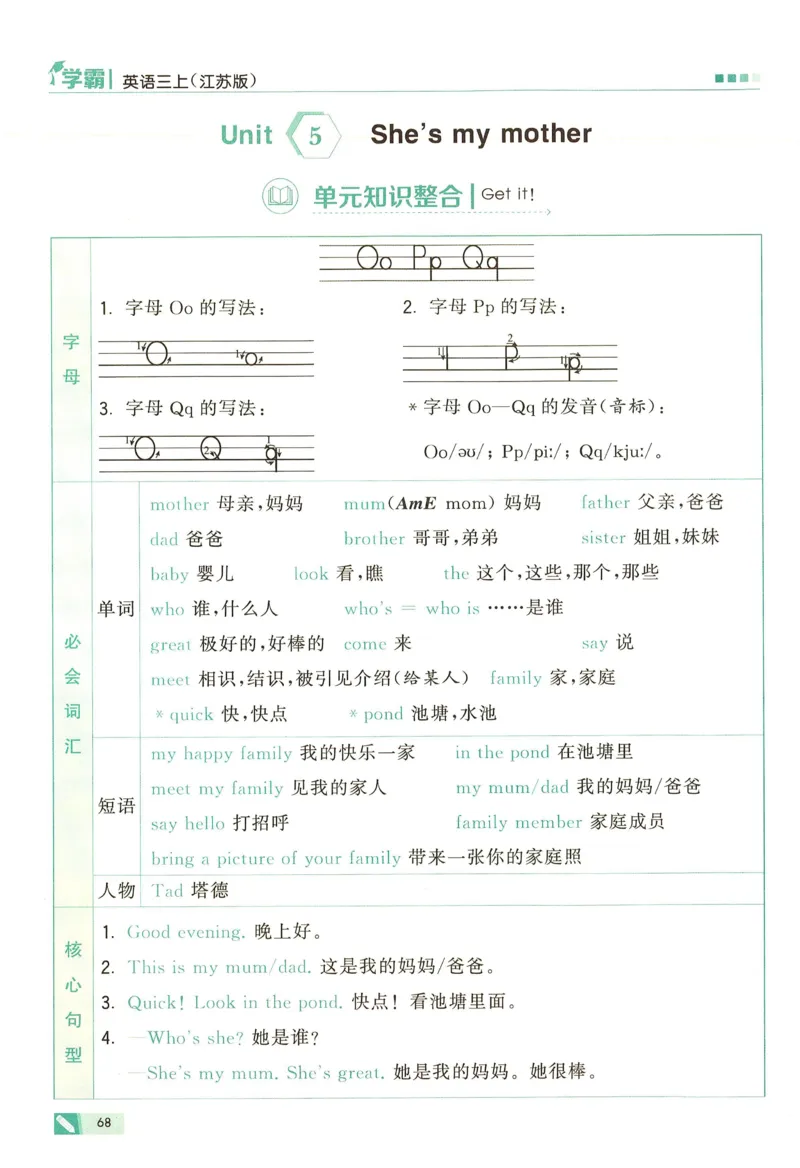 三年级英语上册译林版25秋《五星学霸》_25秋上册语数英《五星学霸》各版本🈴集_🔰25秋上册语数英《五星学霸》各版本🈴集。已分享_25秋《五星学霸》英语译林3-6上。已核对