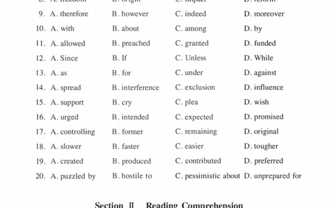 2007年考研英语真题_27考研真题_考研英语一、二真题+解析（1994-2026）_0.考研英语一真题与解析（1980-2026）_1.1980-2009年真题及解析(英语一二通用）_1998-2009年真题