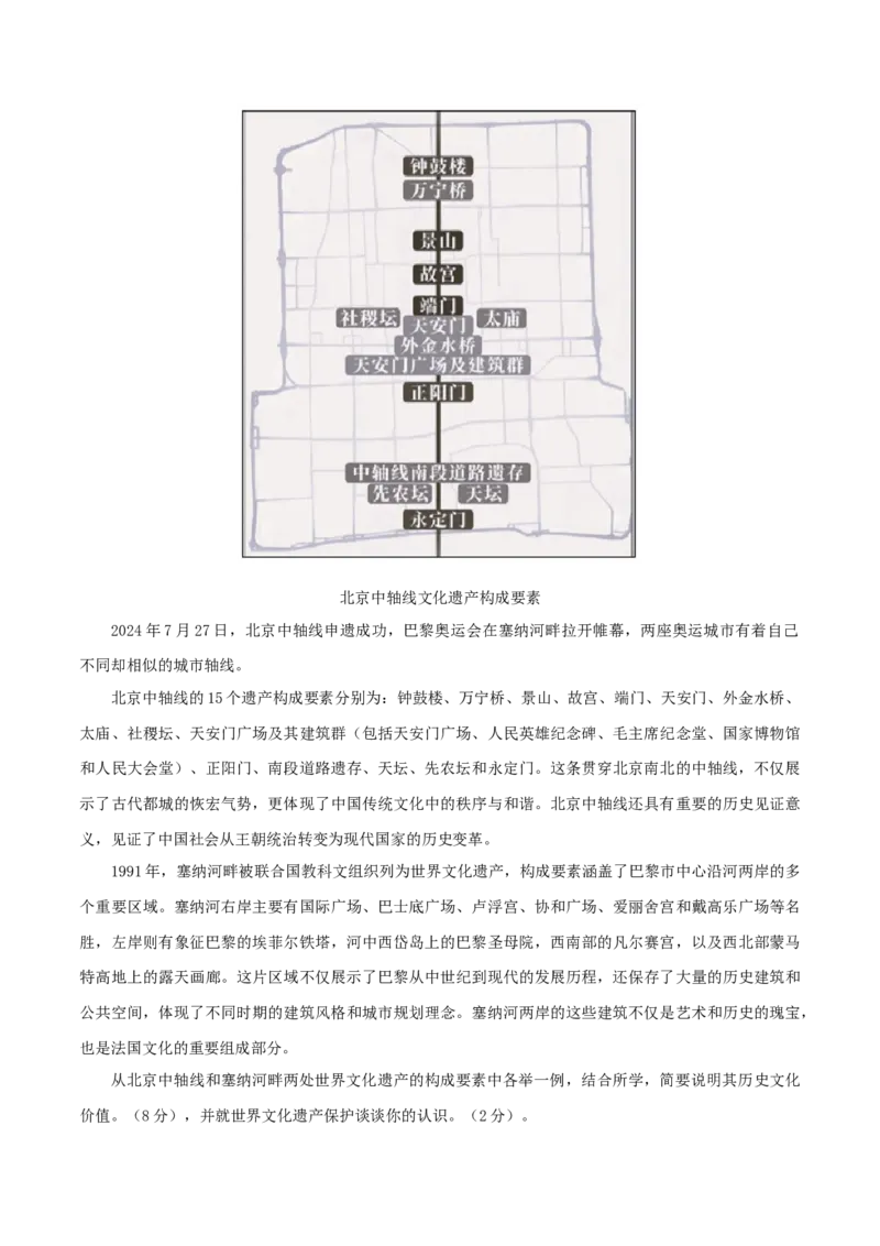 热点01历史视角下的2025年非遗春晚（练习）（解析版）_07高考历史_2025年新高考资料_二轮复习_01高考语文等多个文件_上好课2025年高考历史二轮复习讲练测（新高考通用）