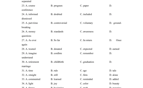 热点练09完形填空-记叙文-2023年高考英语热点&bull;重点&bull;难点专练（学生版）（全国通用）_03高考英语_通用版（老高考）复习资料_2023年复习资料_专项复习