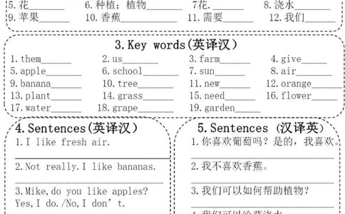 三（上）英语（人教PEP）1-6单元基础过关练习(1)_小学1-6年级常用的上册资源汇总_三年级上册资料(1)