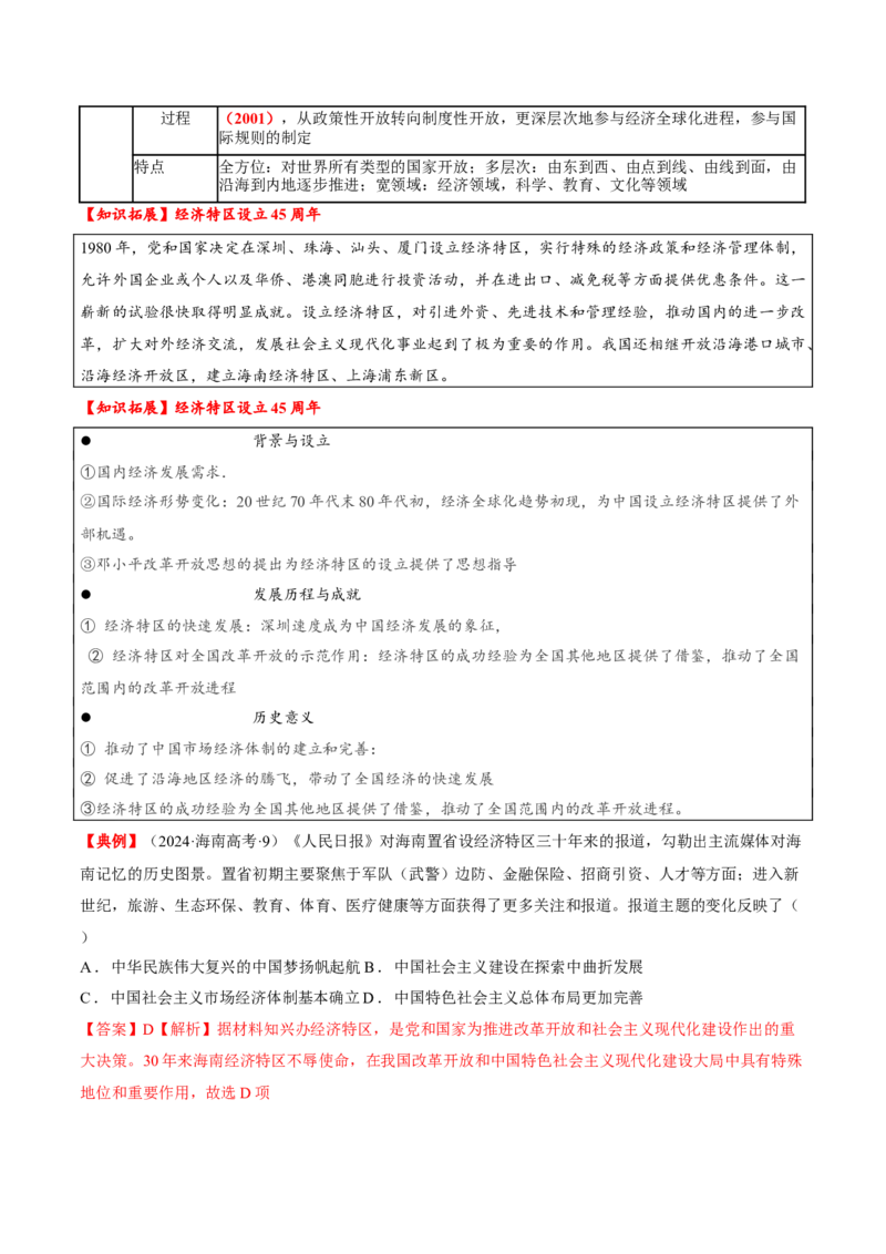 热点03聚焦2025年高考之周年类命题（讲义）（解析版）_07高考历史_2025年新高考资料_二轮复习_01高考语文等多个文件_上好课2025年高考历史二轮复习讲练测（新高考通用）