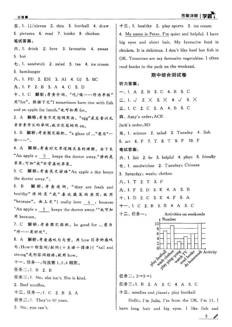 五上人教英语答案解析_25秋上册语数英《五星学霸》各版本🈴集_🔰25秋上册语数英《五星学霸》各版本🈴集。已分享_25秋《五星学霸》人教pep英语+译林英语3-6年级。已核对