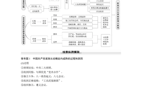 板块二　第八单元　阶段贯通8　新民主主义革命时期_07高考历史_2025年新高考资料_一轮复习_2025高考大一轮复习讲义+课件精准备考2025年新高三历史一轮复习备课课件（完结）