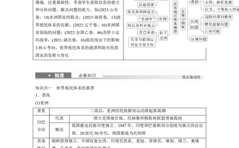 板块四　第十五单元　第47讲　世界殖民体系的瓦解与新兴国家的发展_07高考历史_2025年新高考资料_一轮复习_2025高考大一轮复习历史（人教版）_配套word版文档板块一第2单元&mdash;板块四