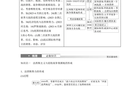 板块四　第十四单元　第43讲　第二次世界大战与战后国际秩序的形成_07高考历史_2025年新高考资料_一轮复习_2025高考大一轮复习历史（人教版）_配套word版文档板块一第2单元&mdash;板块四