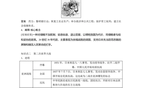 板块四　第十四单元　第43讲　第二次世界大战与战后国际秩序的形成_07高考历史_2025年新高考资料_一轮复习_2025高考大一轮复习历史（人教版）_配套word版文档板块一第2单元&mdash;板块四