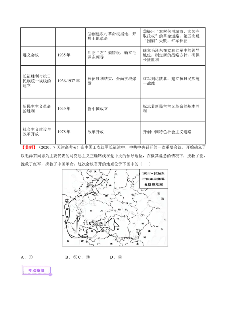 热点03聚焦2025年高考之周年类命题（讲义）（原卷版）_07高考历史_2025年新高考资料_二轮复习_上好课2025年高考历史二轮复习讲练测（新高考通用）3379861