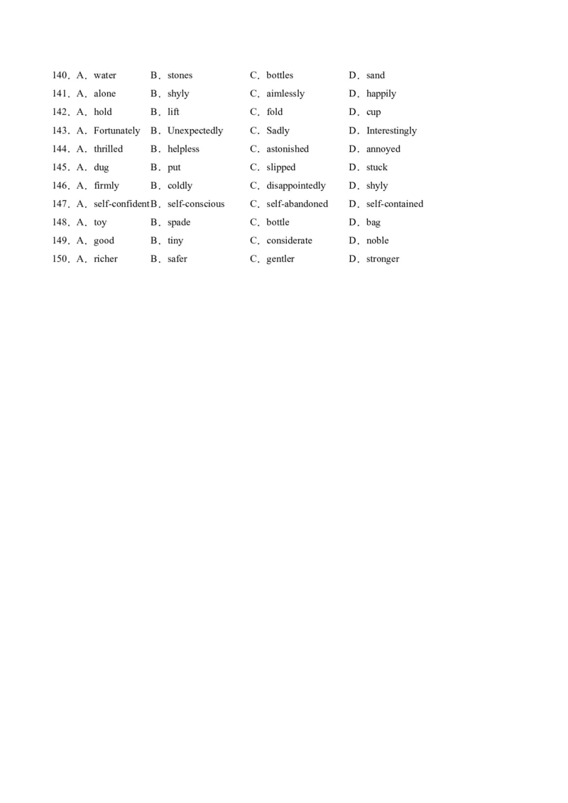热点09人文情怀之完形填空押题-2024年高考英语热点&middot;重点&middot;难点专练（新高考专用）（原卷版）_03高考英语_新高考复习资料_2024年新高考资料_专项复习资料_热点练