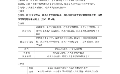 板块四　第十八单元　第60讲　社会主义国家的发展与变化_07高考历史_2025年新高考资料_一轮复习_2025高考大一轮复习讲义+课件精准备考2025年新高三历史一轮复习备课课件（完结）