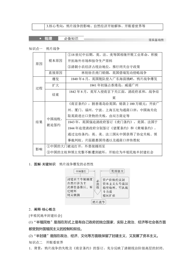 板块二　第六单元　第13讲　两次鸦片战争_07高考历史_2025年新高考资料_一轮复习_2025高考大一轮复习讲义+课件精准备考2025年新高三历史一轮复习备课课件（完结）_2025大一轮复习讲义