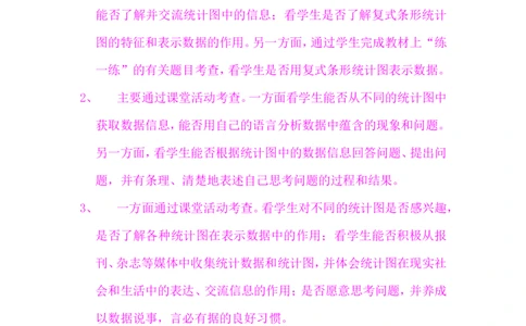 单元概述与课时安排_小学1-6年级常用的上册资源汇总_四年级上册资料(1)_4年级下册教学资源包教案+学案_第七单元复式条形统计图（教案+学案）_教案