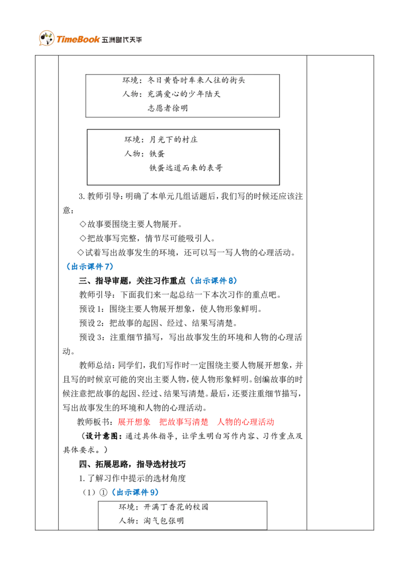 习作：笔尖流出的故事优质版教案_25秋1-6年级语文上册课件教案_25秋统编版语文六年级上册_统编版语文六年级上册教学资源包（25秋七彩课堂）_4.第四单元_习作：笔尖流出的故事_教案