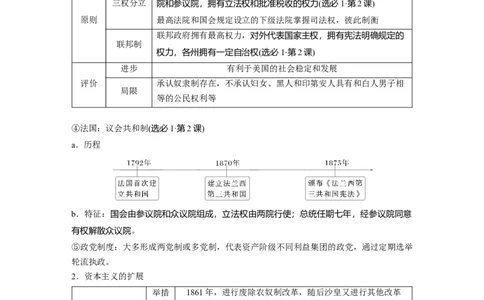 板块四　第十五单元　第49讲　资产阶级革命与资本主义制度的确立_07高考历史_2025年新高考资料_一轮复习_2025高考大一轮复习历史（通史版）_学生用书Word版文档全书_大一轮复习讲义