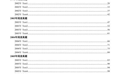 2001-2009（英一二通用）_27考研真题_考研英语一、二真题+解析（1994-2026）_考研英语真题阅读手译本